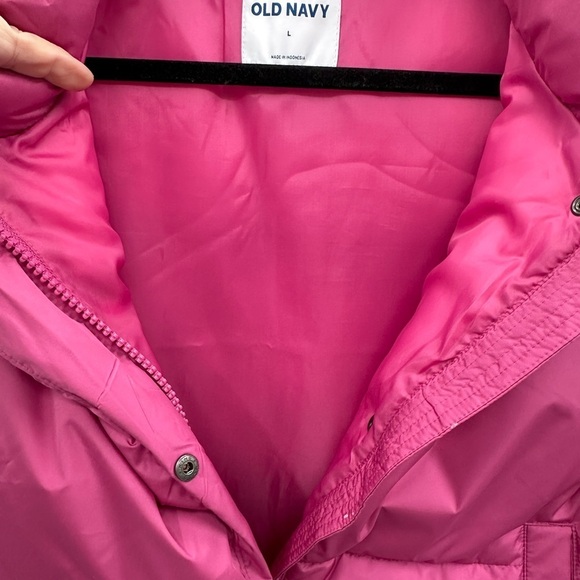 OLD NAVY LX2 boxy woman puffer gorpcore cropped athleisure activewear vest - Picture 11 of 13